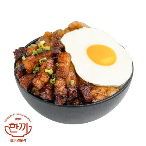 한입삼겹데리야끼덮밥