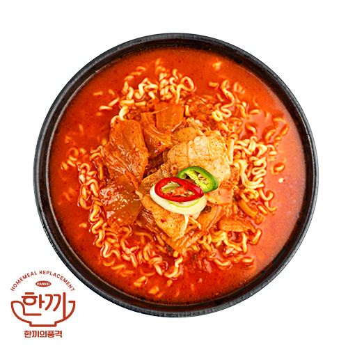 김치찌개라면