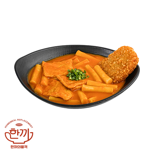 떡감자로제떡볶이