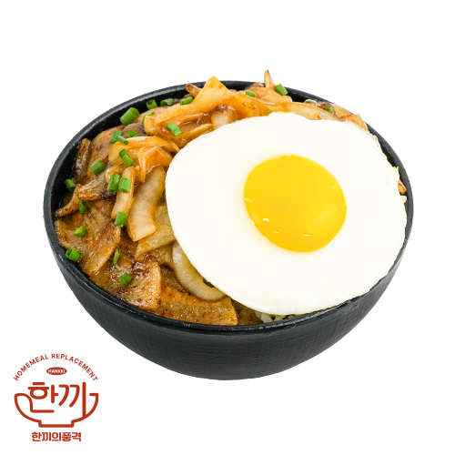 대패삼겹데리야끼덮밥
